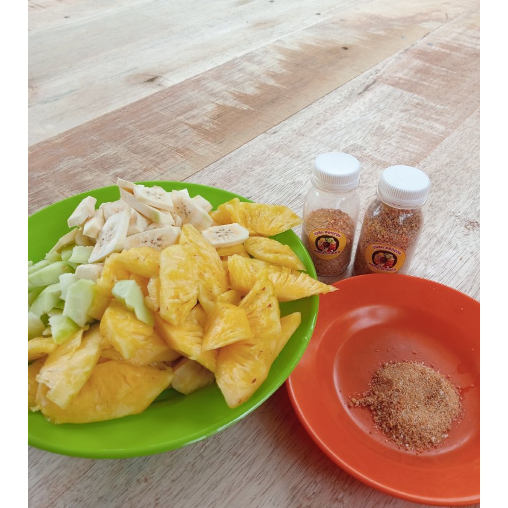 

Uyah pencok / Uyah Acan basangrai kemasan botol 80 gr