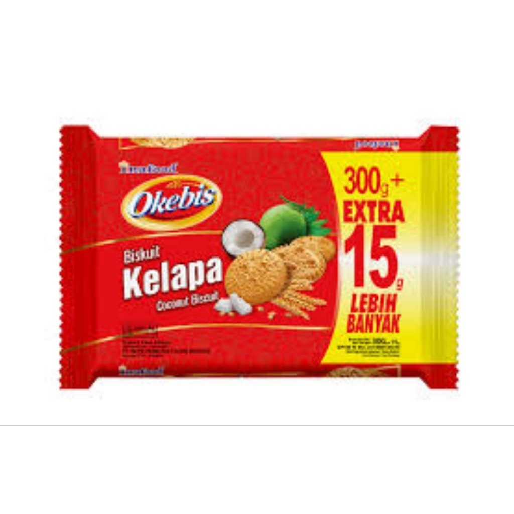 

OKEBIS BISKUIT KELAPA INAFOOD NETTO 315 GR muraah