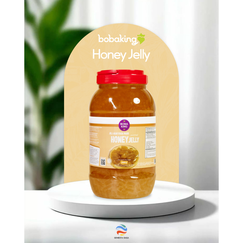 

Boba King Honey Jelly 2KG | Jelly Rasa Madu