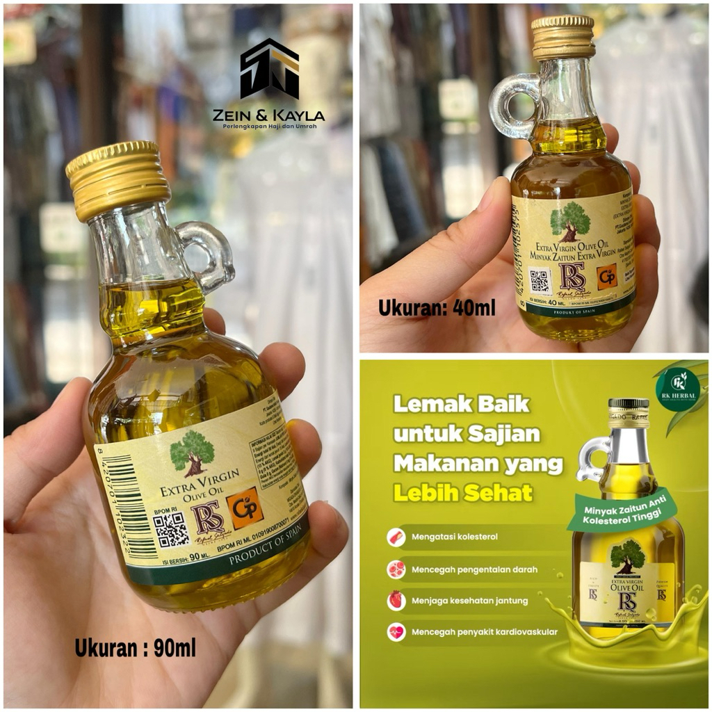 

Minyak Zaitun Rafael Salgado RS Extra Virgin Olive Oil 90ml ~ 40ml