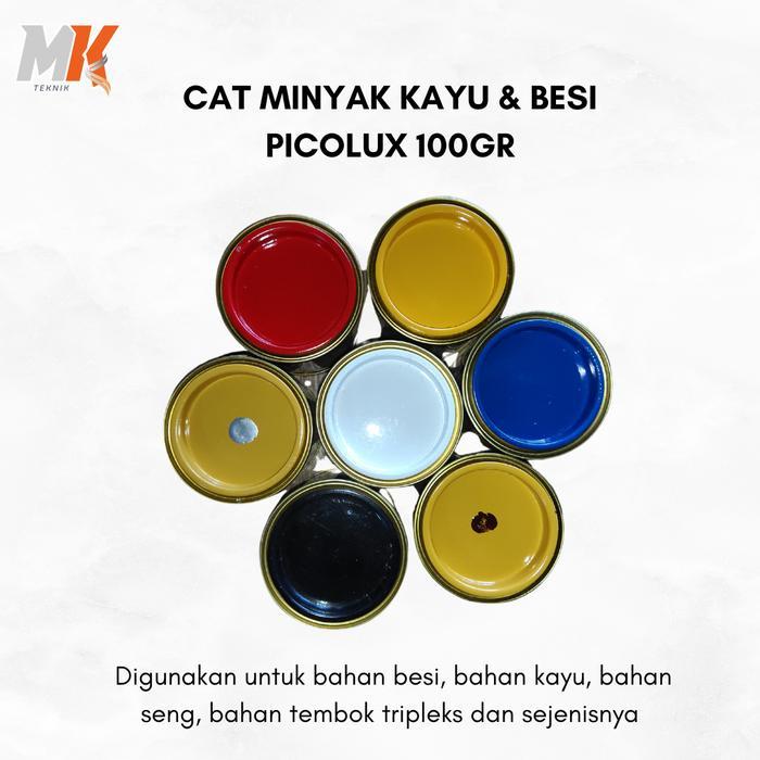 CAT MINYAK KAYU BESI PICOLUX 100 GRAM / CAT KAYU CAT MINYAK