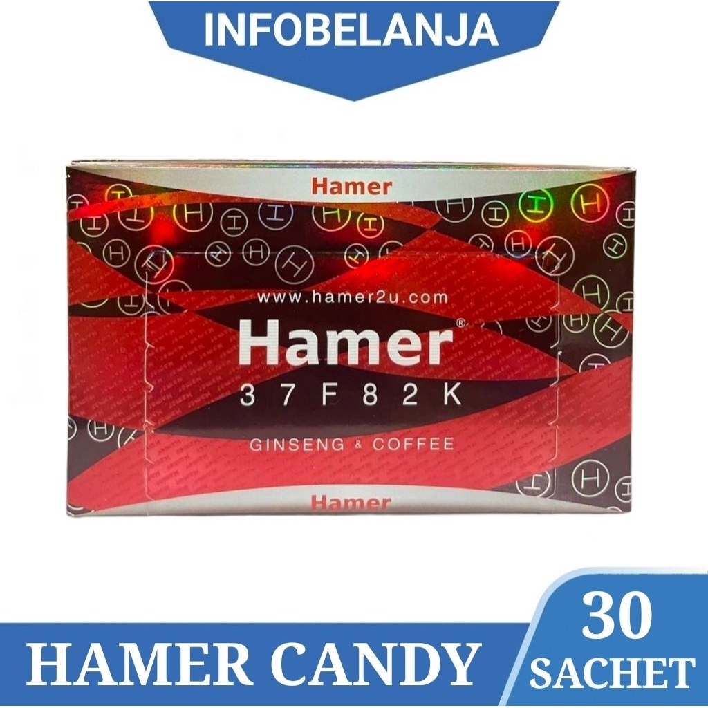 

permen merah candy original hamers asli