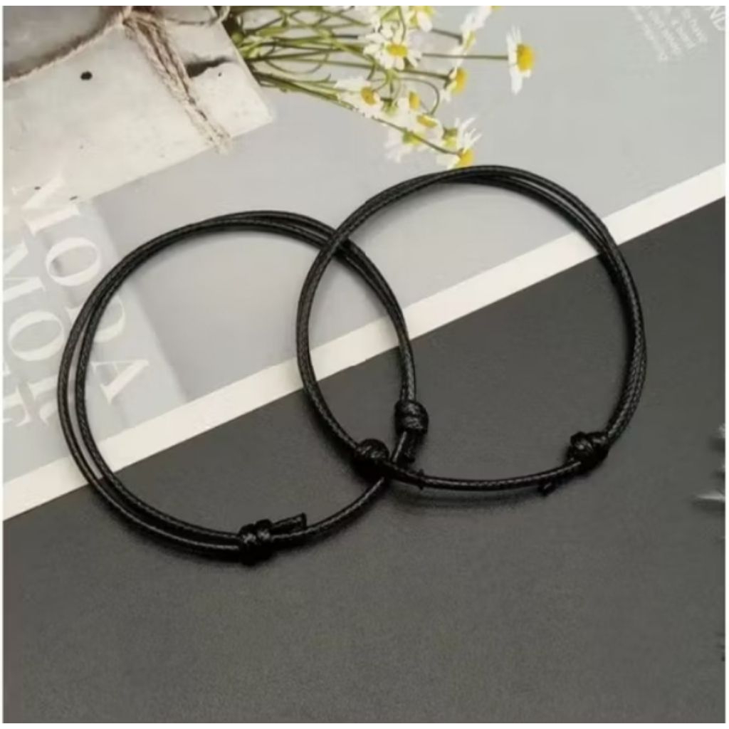 Gelang hitam polos//gelang hitam termurah//gelang hitam serut//gelang hitam polos