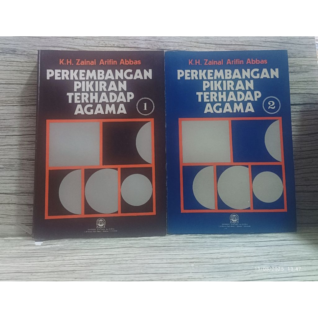Perkembangan Pikiran Terhadap Agama Buku 1 & 2 - KH Zainal Arifin Abbas