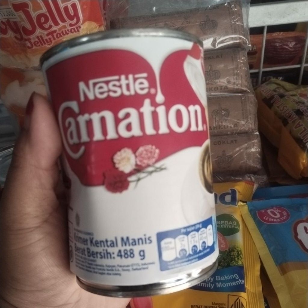 

susu Carnation krimer kental manis 1 kaleng