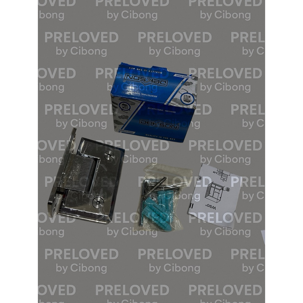 DEKSON Shower Hinge – Engsel Pintu Kaca Kamar Mandi