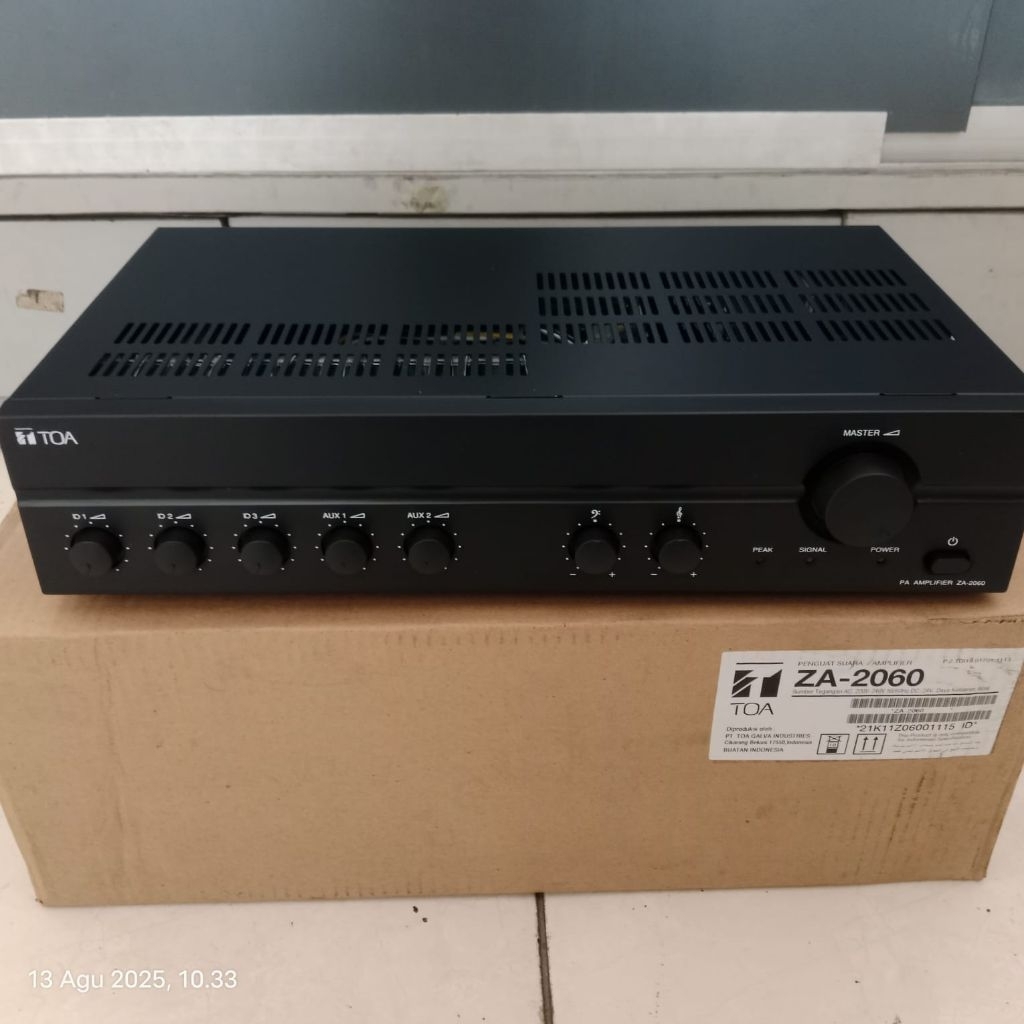 Amply Toa ZA-2060 /Amply toa za 2060 / amply toa 60 watt