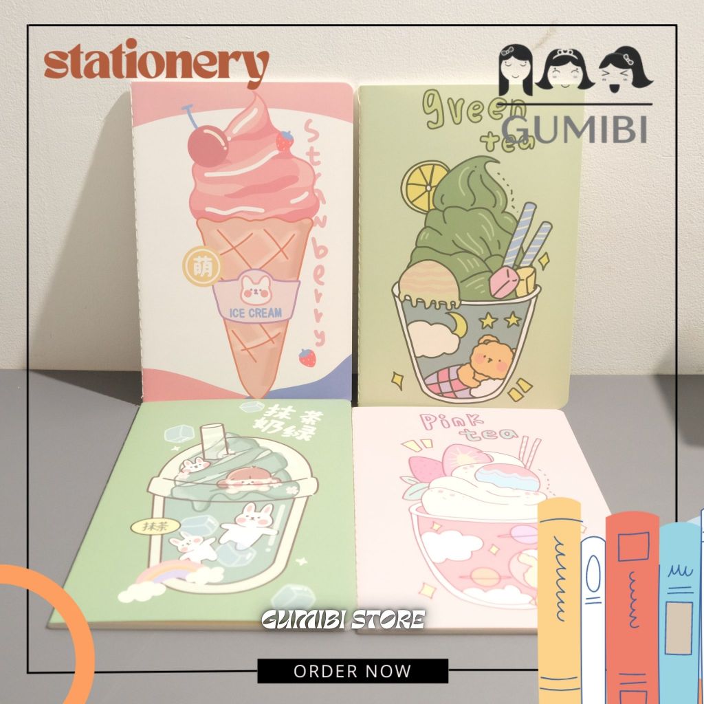 

BUKU TULIS BERGARIS A5 KELINCI BOBA NOTEBOOK NOTE BOOK BUKU TULIS RABBIT BOBA BUKU TULIS SEKOLAH ANAK TERMURAH GUMIBI STORE
