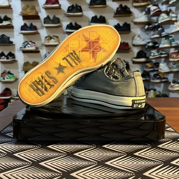 41.5 - Converse X John Varvatos JV Vintage Green Multieyelets