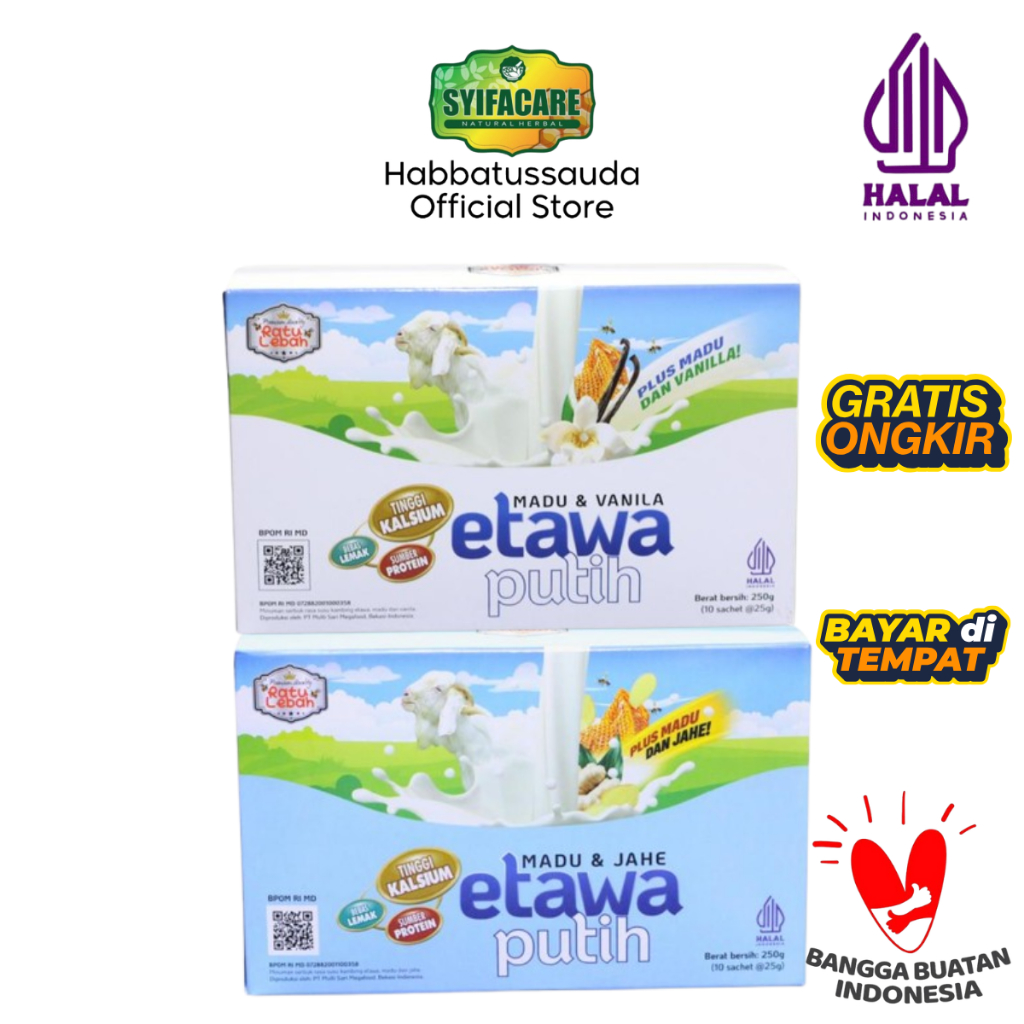 

Susu Kambing Etawa Ratu Lebah – Nutrisi Lengkap untuk Kesehatan Tulang & Daya Tahan Tubuh