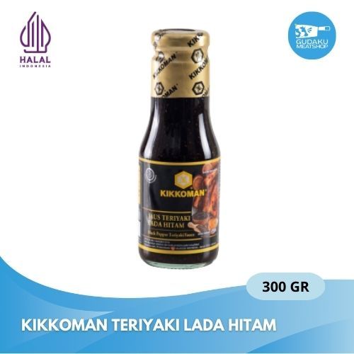 

Kikkoman Teriyaki Lada Hitam 300gr
