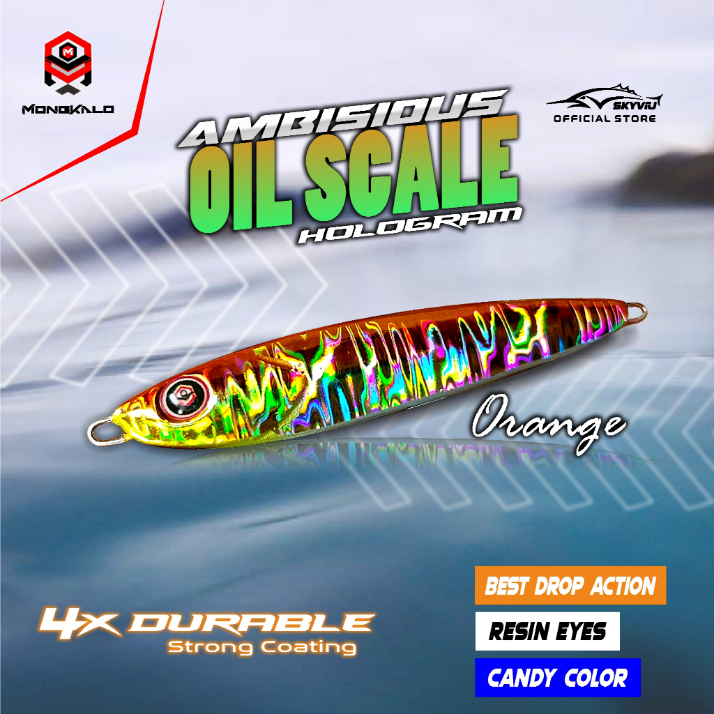 Mongkalo Ambisious Minyak noGID noMotif Candy 80 Orange