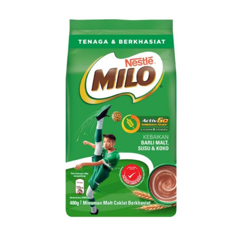 

NESTLE MILO Activ-Go Chocolate Drink Import (400g)