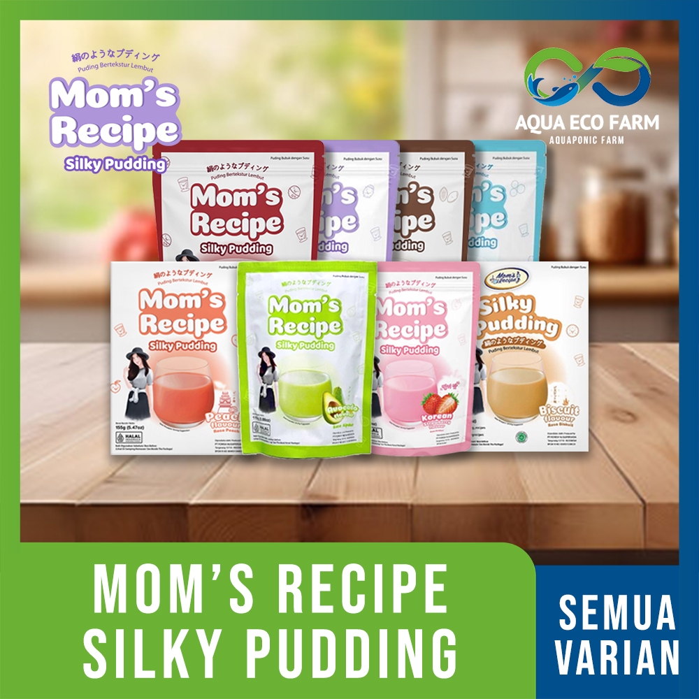 

[AquaEcoFarm] Mom’s Recipe Silky Pudding Powder – Bubuk Puding Lembut & Creamy | Varian Taro, Gummy, Avocado, Lychee & Korean Strawberry | Bandung