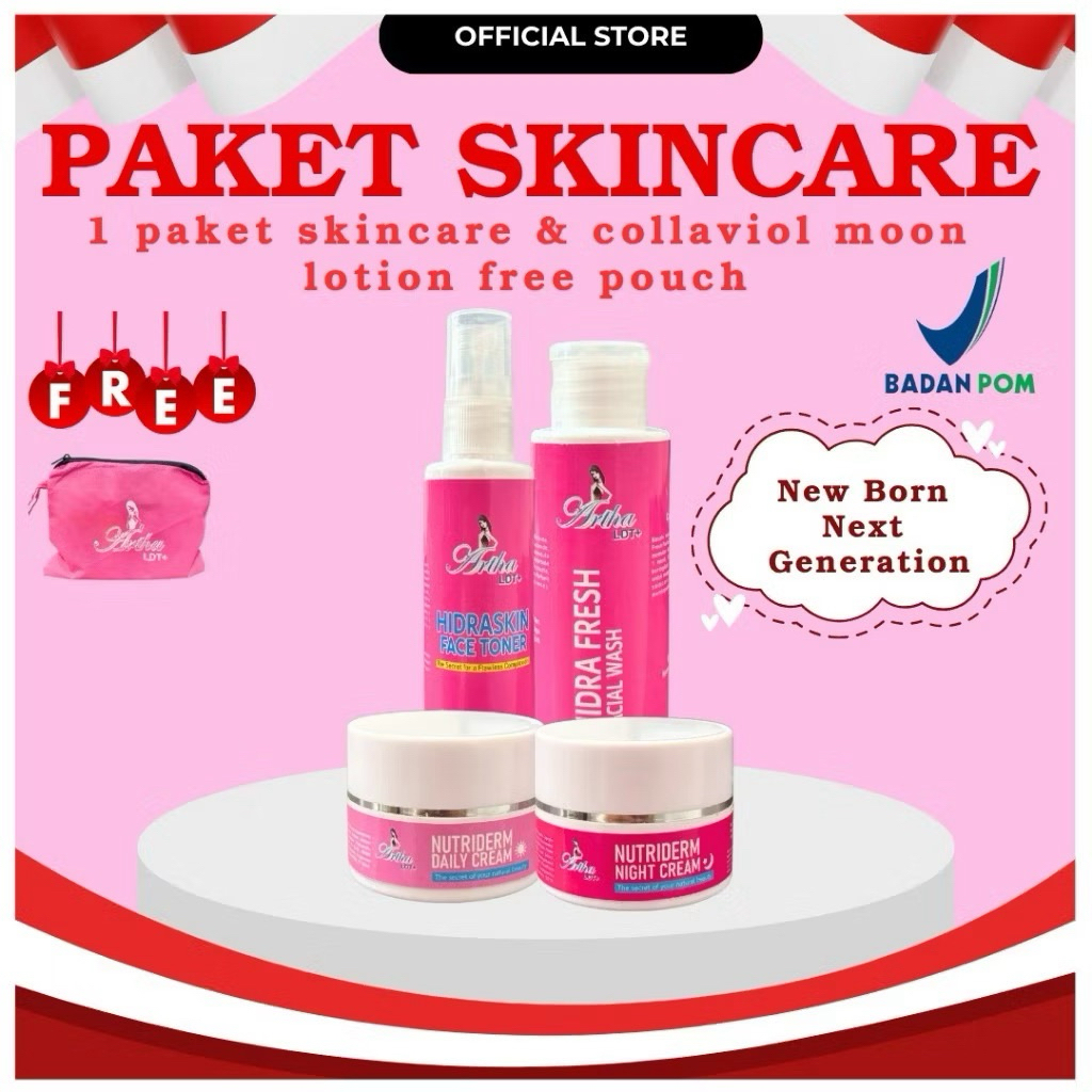 SKINCARE ARTHA LDT+/PERAWATAN WAJAH