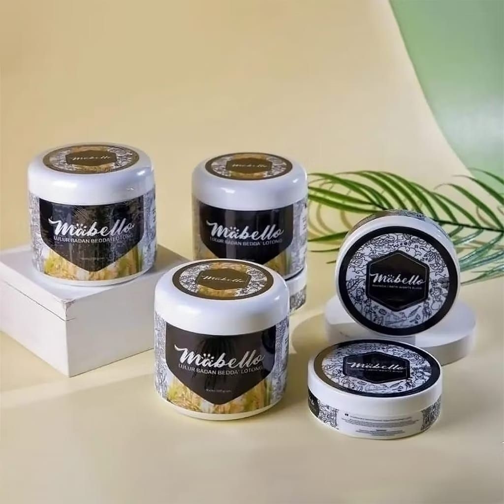 ❤️FEBBY COSMETIC❤️ MABELLO Bedda lotong 100gram / MABELLO INDONESIA/ BPOM & Halal/Tekstur Halus/Cera