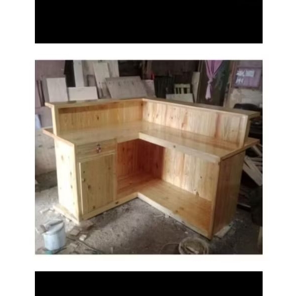 meja bartender | meja kayu jati