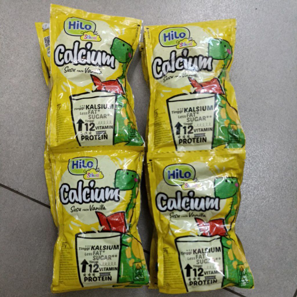 

HiLo School Renceng Vanilla 10s x 27gr