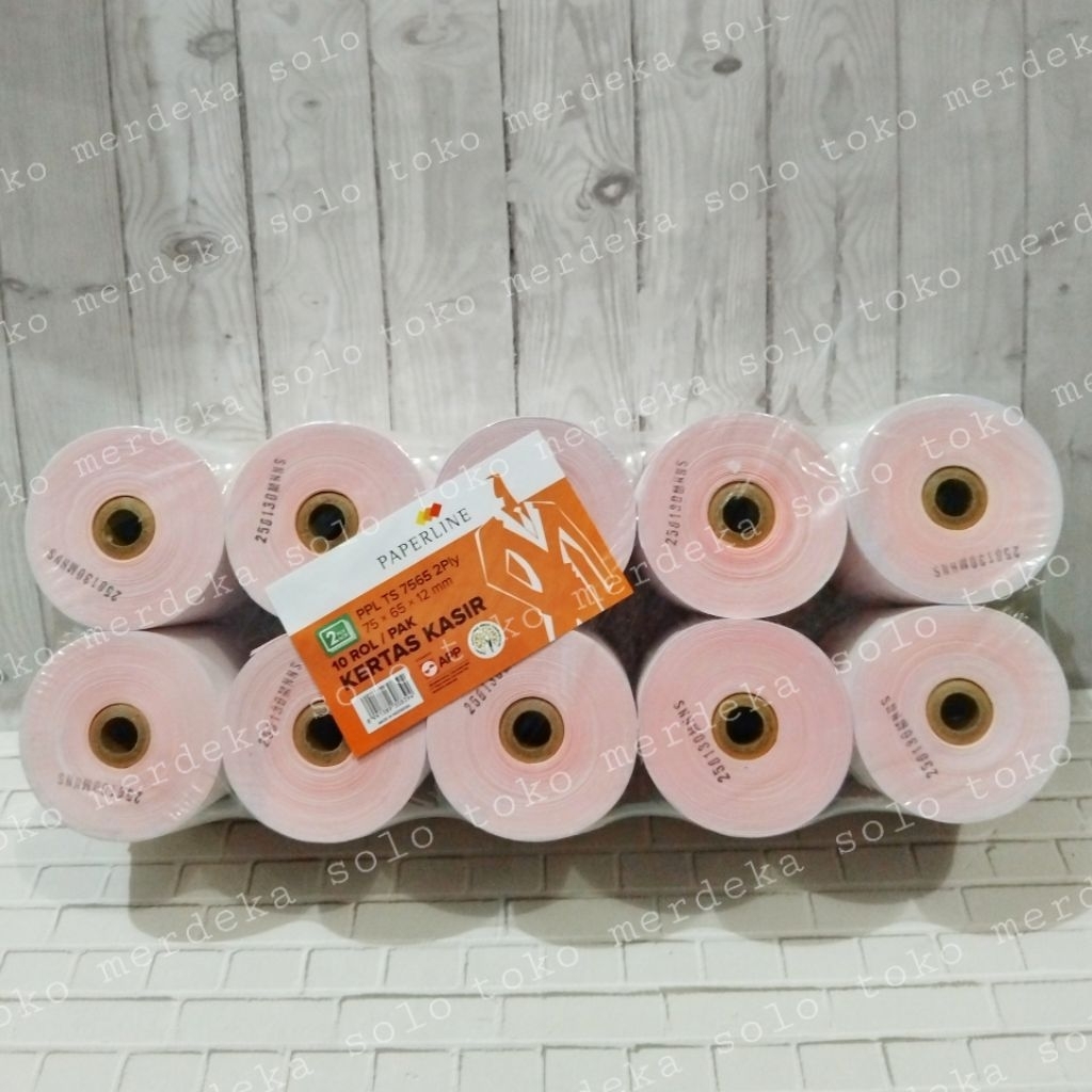 

Kertas Tellstruk 75x65 2play Paperline