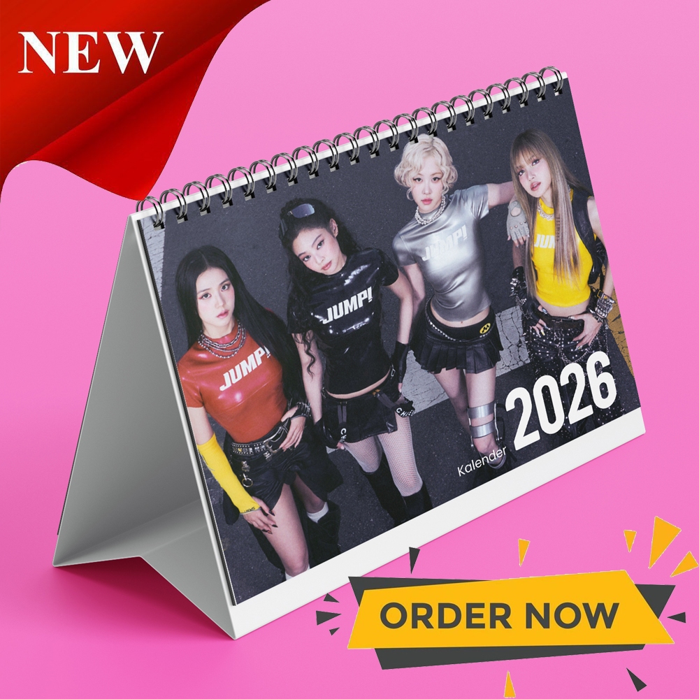 

A&M Kalender BLACKPINK Kalender Meja Kalender 2026 Kalender K-POP