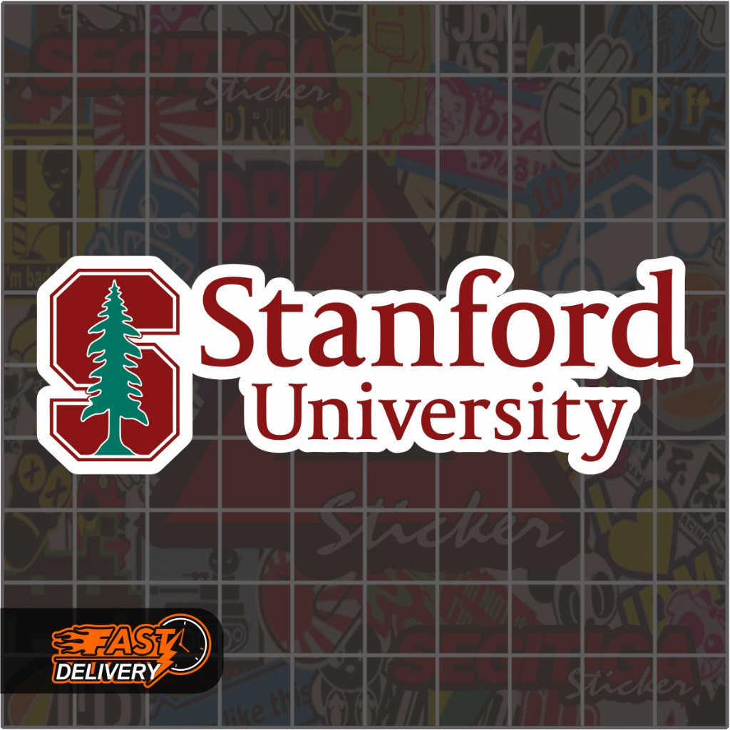 

Sticker Stanford University Ukuran 9 x 3 Cm
