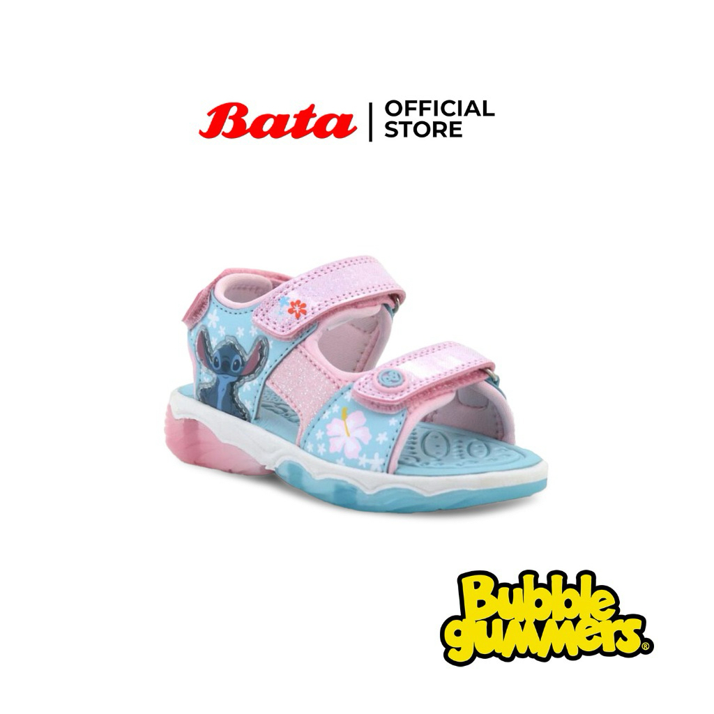 SEPATU ANAK LED BATA SEPATU Bubble Gummers Sepatu slingback Anak Ringan laMPU  stitch