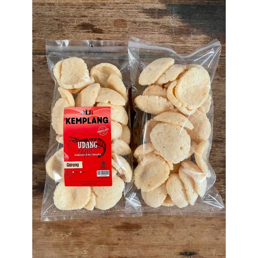 

Kemplang Udang Goreng Khas Bangka Merek LN 200 Gram