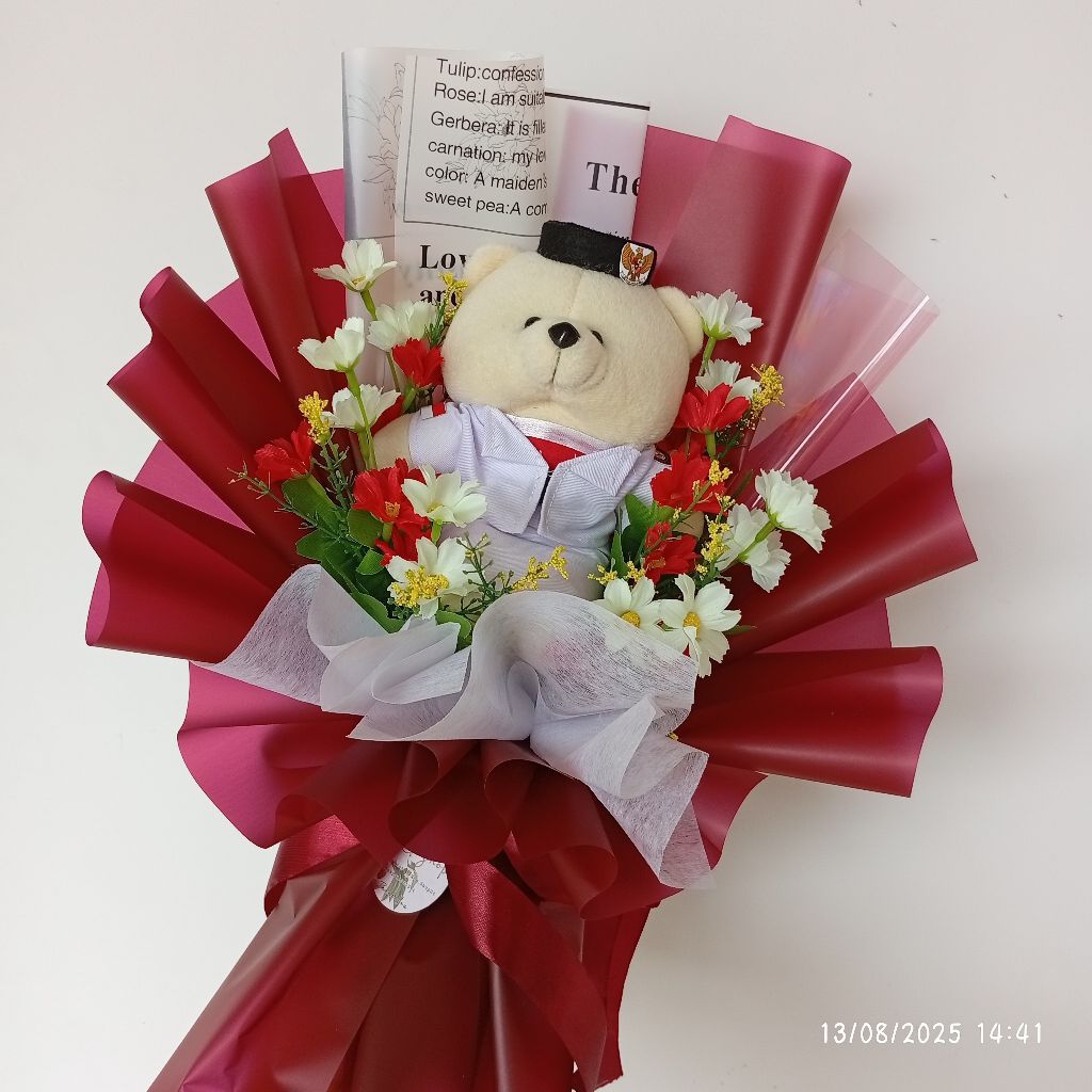 Buket paskibra, Buket boneka paskibra