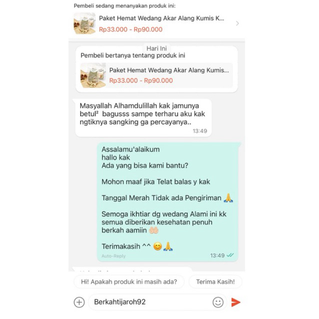 

[Whispers] Paket Hemat Wedang Akar Alang Kumis Kucing Meniran Daun Sukun Jahe Atasi Masalah Ginjal