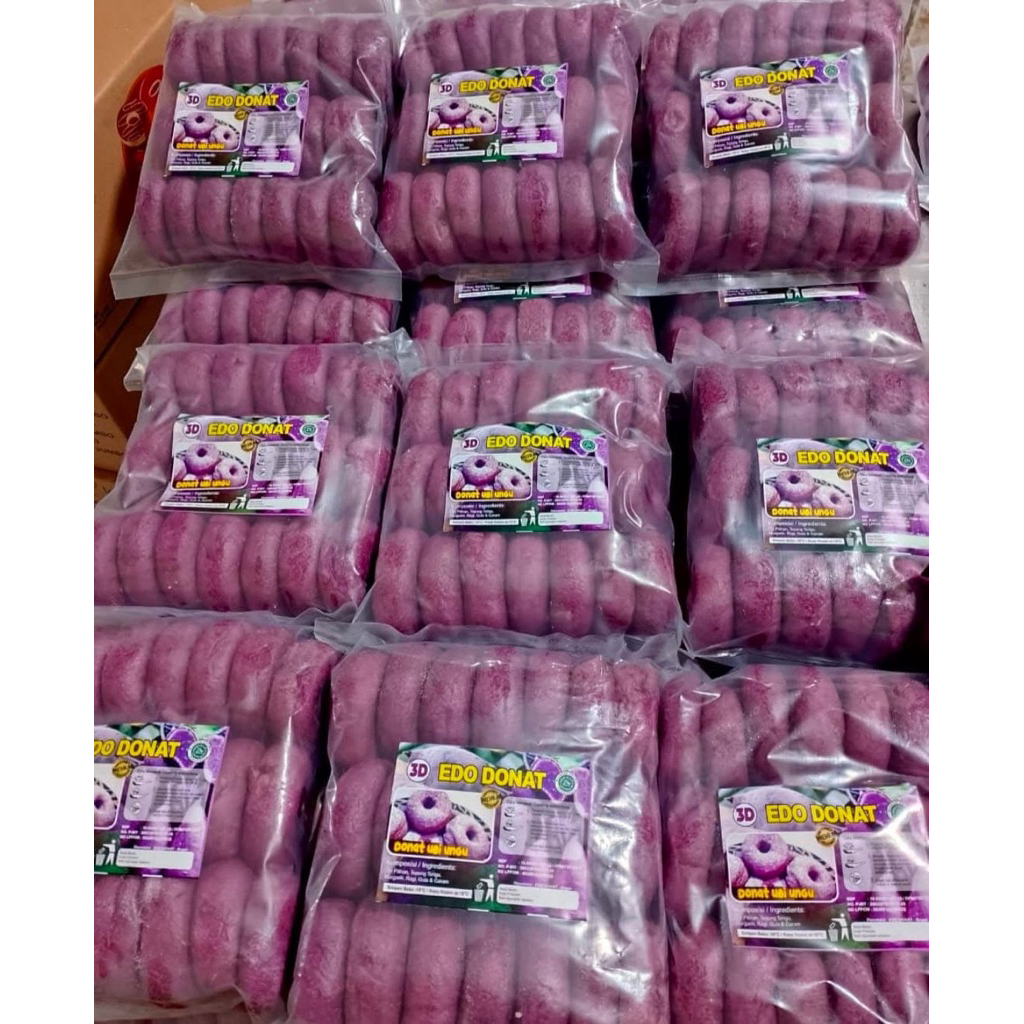 

Donat Edo Ubi Ungu isi 20pc Empuk lembut Siap goreng