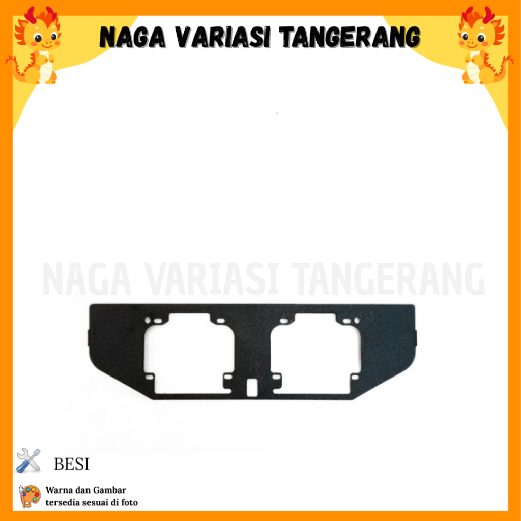 BRACKET BILED PROJIE YAMAHA AEROX NEW 2.5 INCH AES WST BRACKET DUDUKAN PROJIE LAMPU MOTOR AEROX