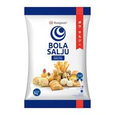 

BUNGASARI BOLA SALJU 1KG X 1 TEPUNG SERBAGUNA,COCOK UNTUK CAMPURAN ANEKA MAKANAN