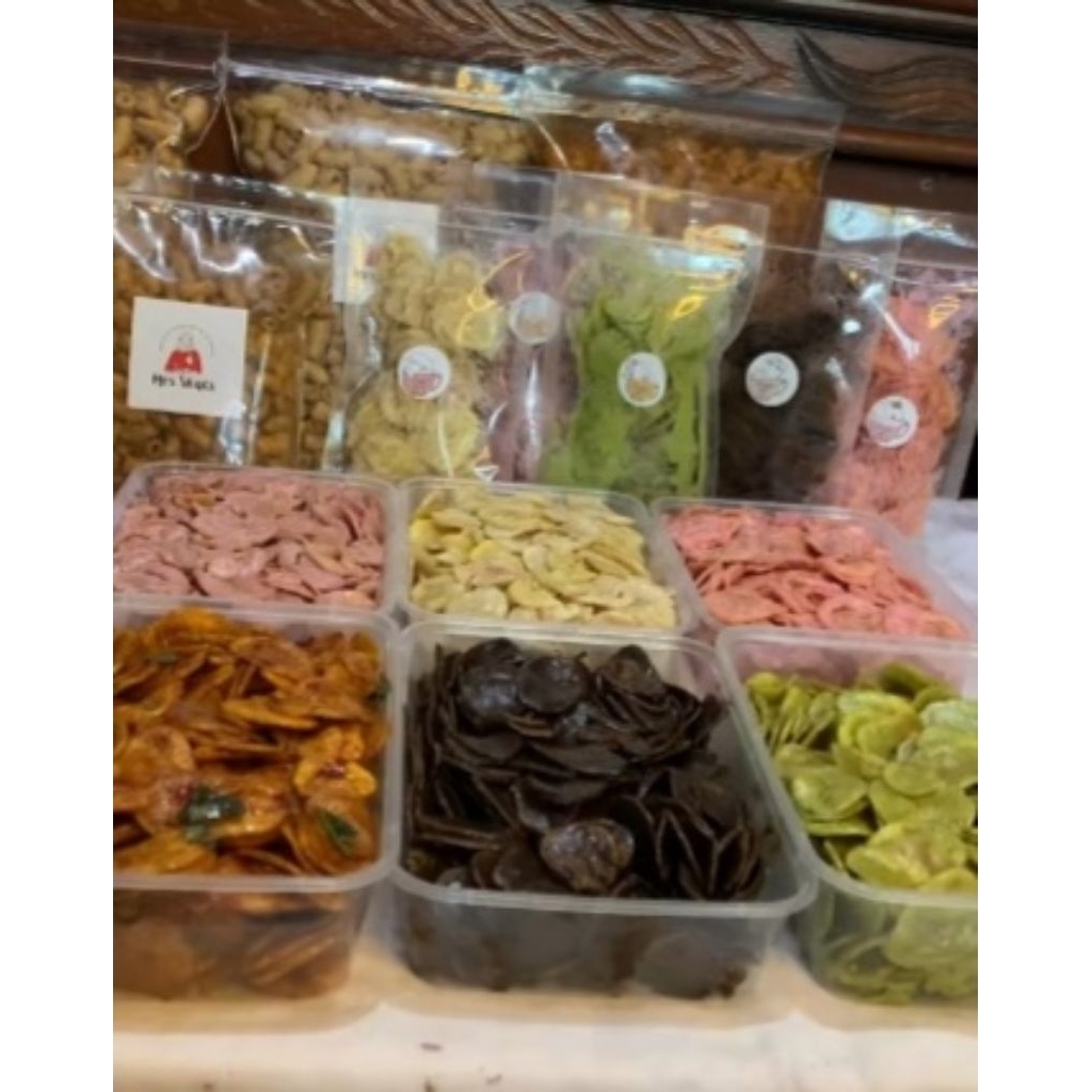 

keripik pisang varian rasa