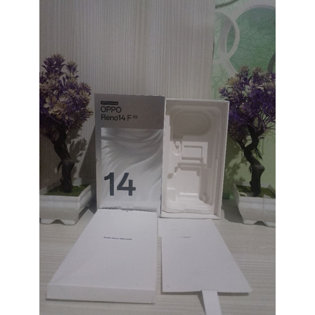 KARDUS bOX HP OPPO RENO 14F'5G  ORIGINAL