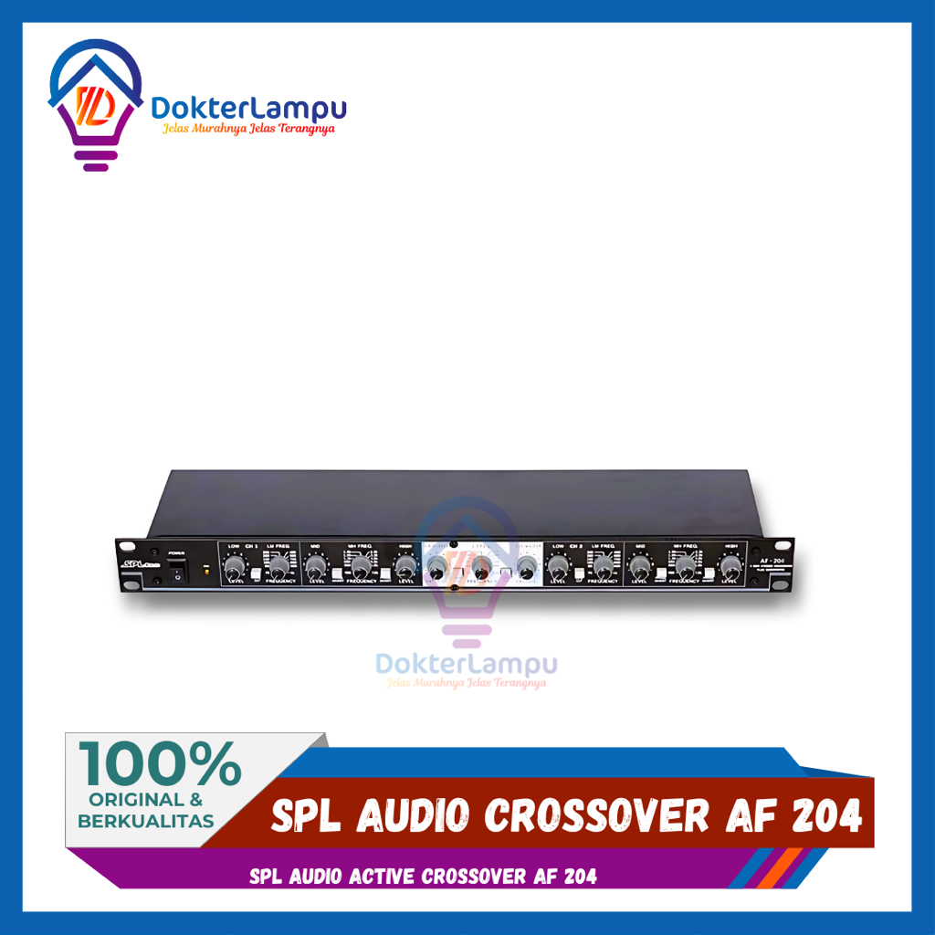 SPL Audio Active Crossover AF 204