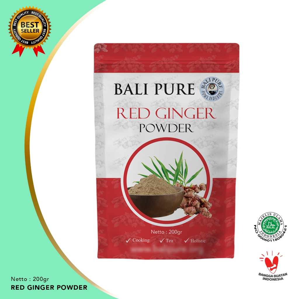 

Bali Pure Home Industry Serbuk Jahe Merah Murni 200gr Untuk Vitalitas dan Energi