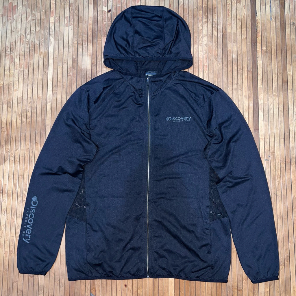 DISCOVERY EXPEDITION VENTURE FORTH BLACK HOODIE JACKET