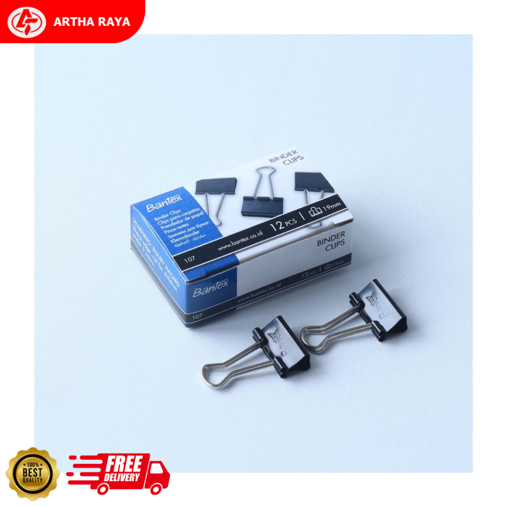

Binder Clip / Klip Penjepit Kertas Bantex 107