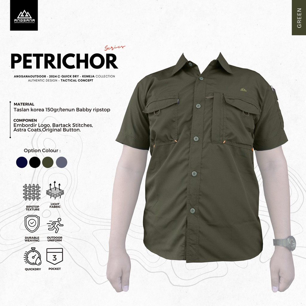 KEMEJA ANGSANA SERI PETRICHOR