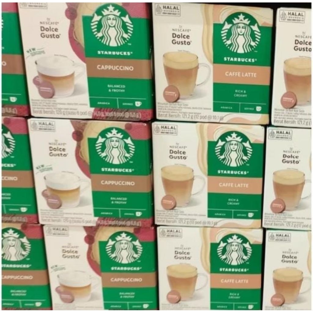 

Starbucks Nescafe Dolce Gusto Cappucino 1 box