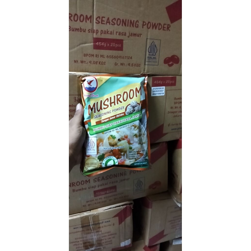 

Kaldu Rasa Jamur454gr 1 Carton Hering Brand