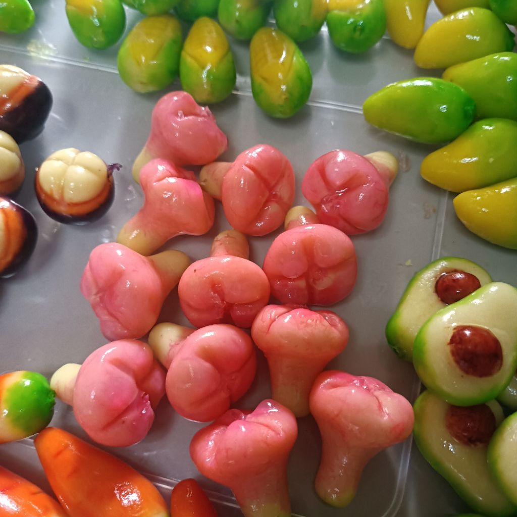 

Kue Lukchup Isi 30 Dessert Viral Thailand Fantasi Buah Mini Enak Halal