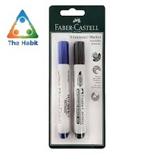 

(The Habit) Faber Castell Whiteboard Marker pen 2 pcs