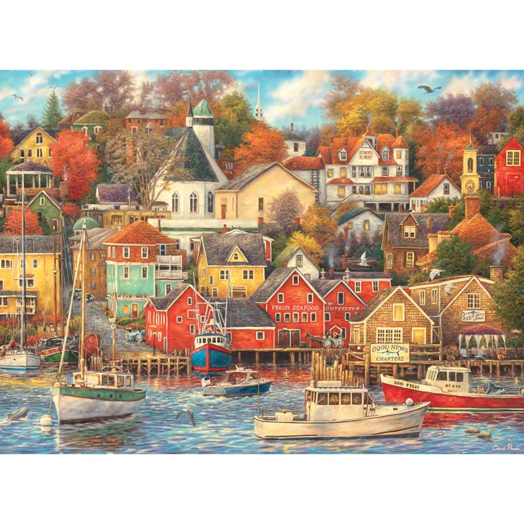 Anatolian Puzzle - Good Times Harbour, 4000 Piece Jigsaw Puzzle, #5201