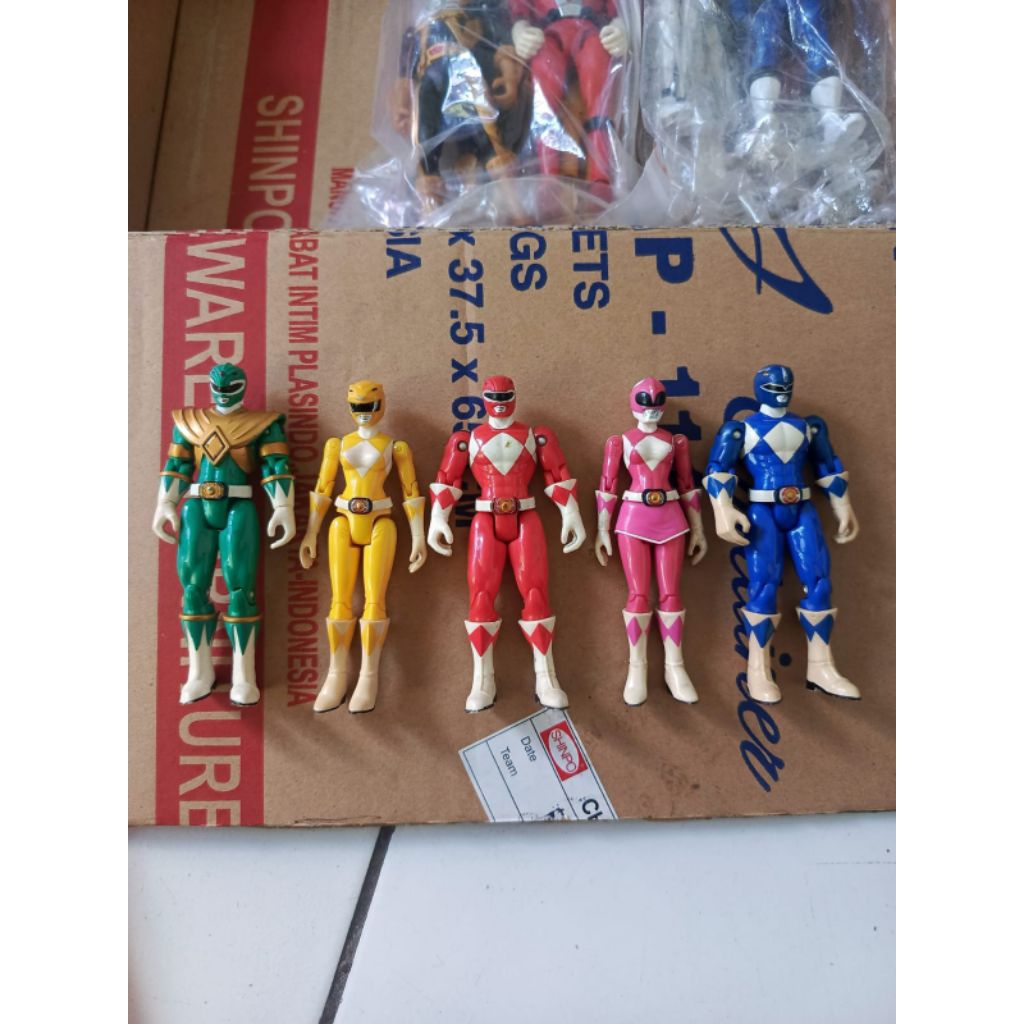 power rangers mmpr set