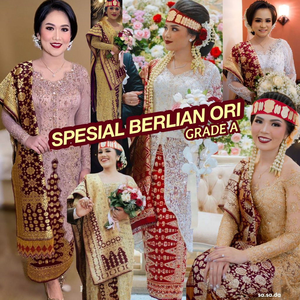 Songket BERLIAN ORI TERLARIS /Spesial Exclusive Songket Berlian ORI Grade A/ songket tenun palembang