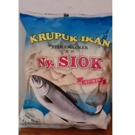 

Krupuk Ikan Ny Siok Renyah Gurih – Camilan Khas Tradisional, Cocok Untuk Teman Makan & Ngemil