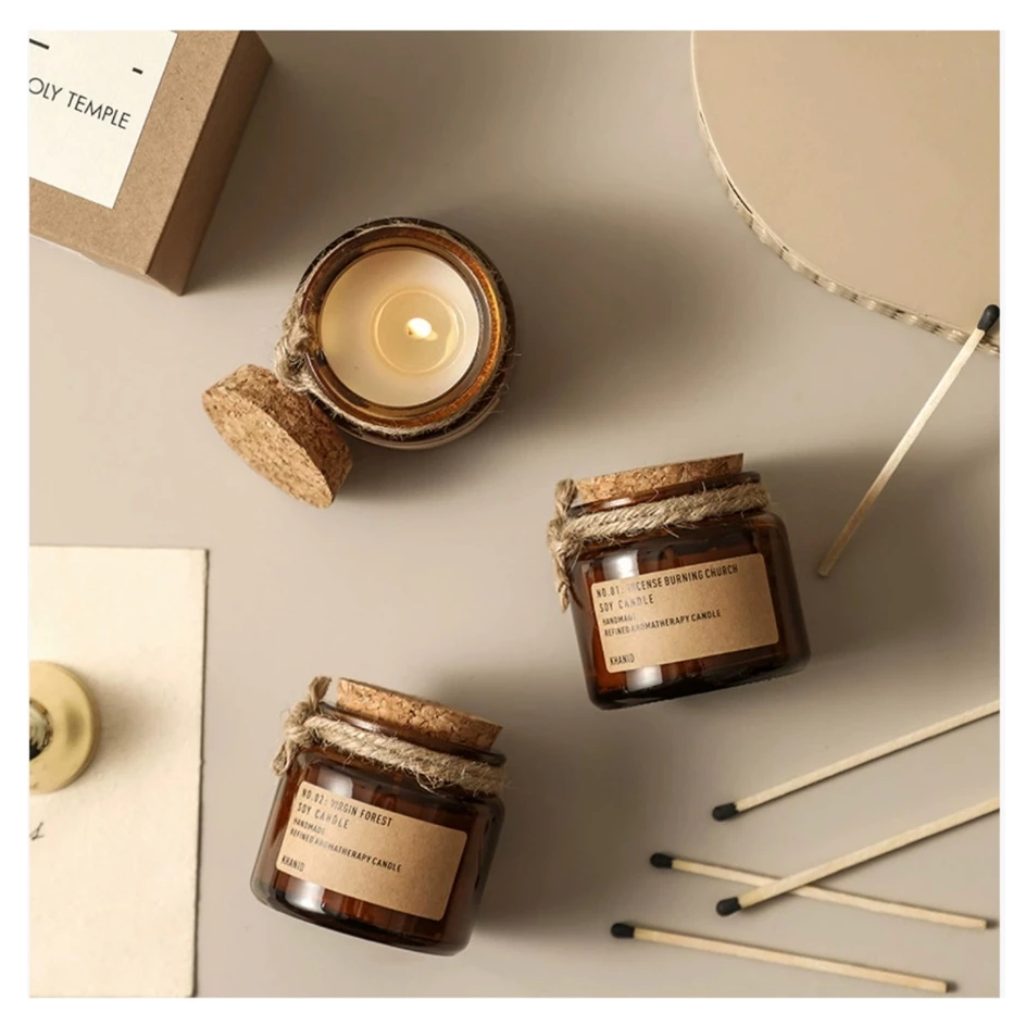 Botol Toples 100gram Wadah Kaca Amber Coklat Glass Cream Jar Pomade Wax 100ml Pot Kosmetik 100 ml