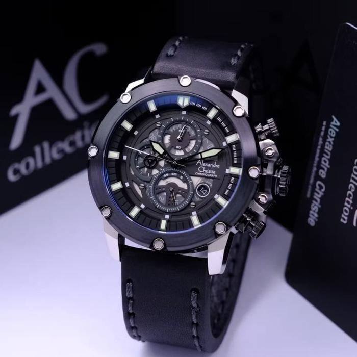 ALEXANDRE CHRISTIE 6564 AC 6564MC JAM TANGAN PRIA ORIGINAL