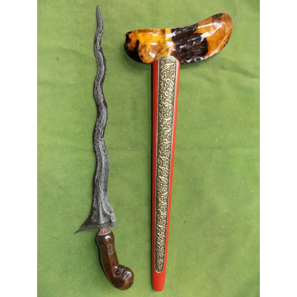 keris buto ijo pamor pulo tirto era kerajaan pajang